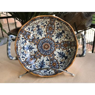 Plat  En Faience De Gien