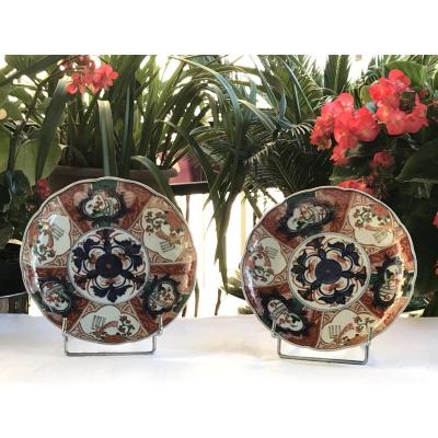 Assiettes Imari