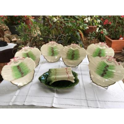 Assiettes à Asperges