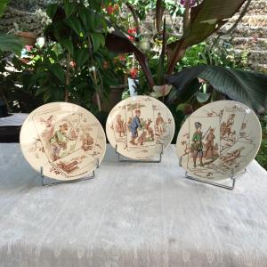 Assiettes  Thème Chasse 