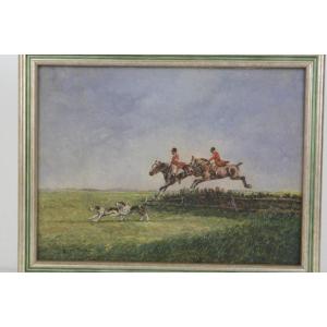 Hunting With Hounds - Ernest Haymann 1873-1947