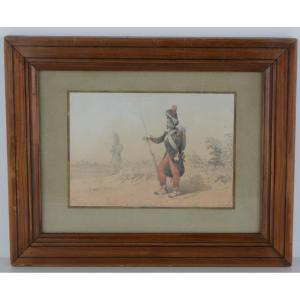 Grenadiers At La Garde - Théodore Fort 1810-1896