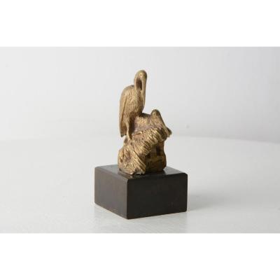 Storks At Nest - A Gangand - Active 1910 - 1915