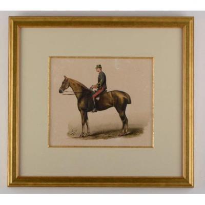 Horse Artillery Officer - H De Somer (late 19th Century)