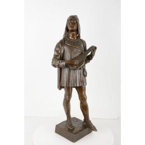 The Serenade - Eugène Marioton 1857-1933