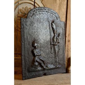 Napoleon Fireplace Plate