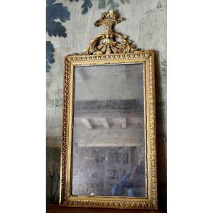 18th Century Carved Wooden Mirror