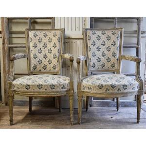 Pair Of Louis XVI Armchairs
