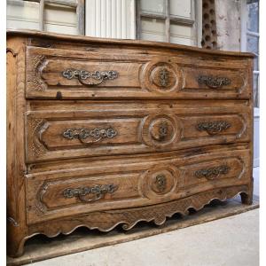 18th Century Bombé Commode