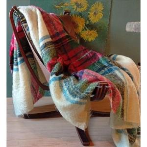 Vintage Glen Create Mohair Throw