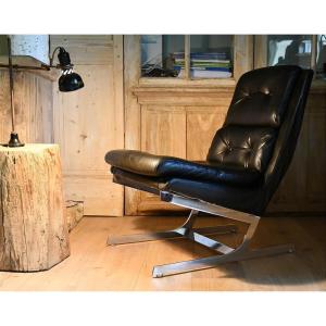 Apelbaum Black Leather Seat