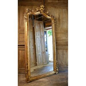 Large 19th Century Mirror