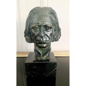 Arno Breker Bronze Bust Of Franz Listz