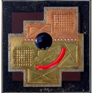 Raymond Trameau : "abstract Wall Sculpture"