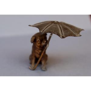 Lead Of Vienna : "dog With The Umbrella"