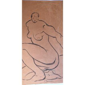 Serge Ponomarew : "crouting Nude"