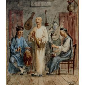 L. Koenig : “the Chinese Musicians 1875”