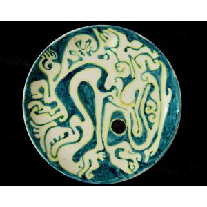 H. Meyer : “plate With Surreaist Decor”