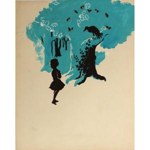 Francoise Bertier : “annette And The Crow”