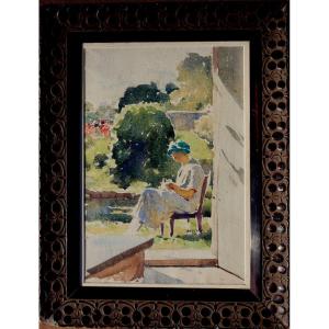 Pierre Vignal : “sewing In The Garden”