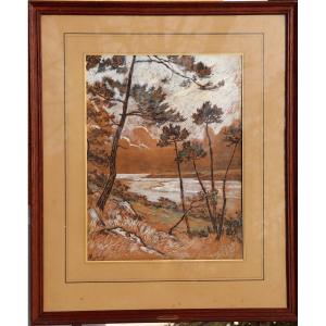 A. Jarry : “coastal Edge With Pins”