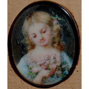France Circa 1860 : Tiny Miniature “les Oiseaux Cheris”