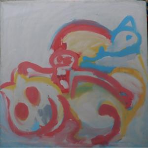 Luc Lauras I: Very Large Canvas “the Cats”