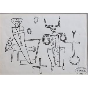 Veronique Wirbel 22 : “characters And Crosses”