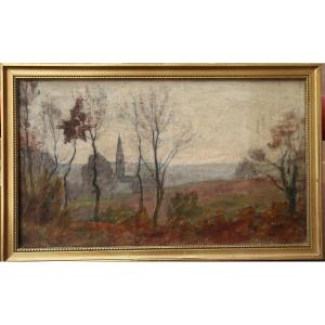 Paul Sebilleau : “landscape At The Church”