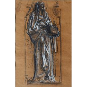 Iv Rene-marie Castaing : "saint Ursula"