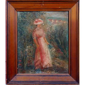 Paul Flaubert : "lady With A Bouquet"