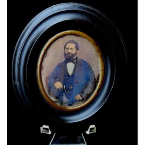 France Circa 186 0: "daguerreotype The Bearded Man"