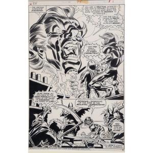 Frank Robbins : "original Art For Morbius"