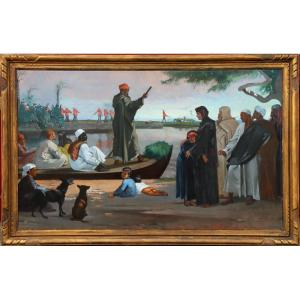 Gotthar Adolf Werner : “on The Banks Of The Nile”