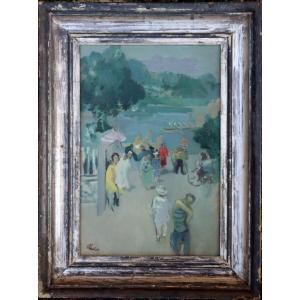 Paul Strecker : "boating On The River"