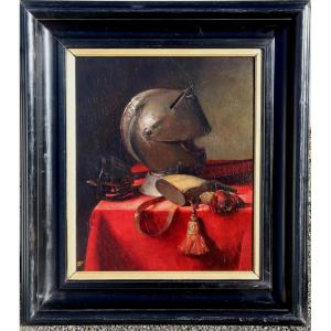 Jean-marie Rollion : "still Life With Helmet"
