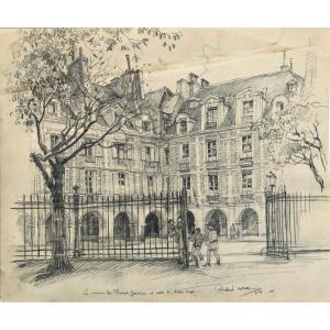 Andor Szekely Von Doba : “romantic Logis 2: Houses Of Theophile Gautier And Victor Hugo”