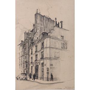 Andor Szekely Von Doba : "romantic Accommodations 3: Rue De Lille, Stendhal"