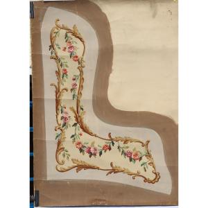 XIXth Century French School : "three Decoratives Projects"