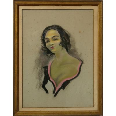 Charles Gir: "sensual Beauty" Pastel
