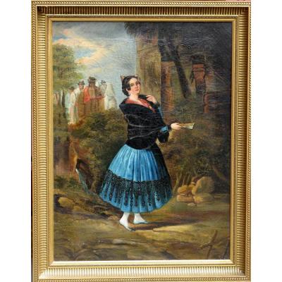 Canvas XIXth: "the Nice Spanish"