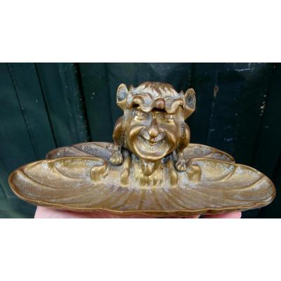 Bronze Enrier Decor De Grotesque