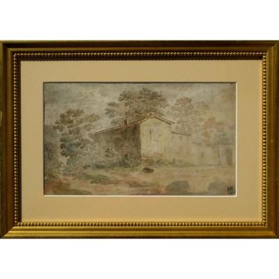 Watercolor XVIIIv: "the House" Collection Dhikeos