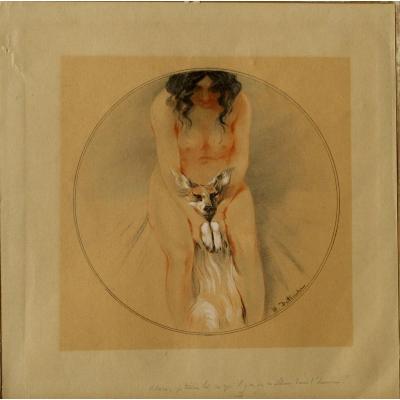 Henry-julien Detouche : Blood Drawing "the Dog"