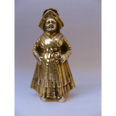 Salt In Silver Vermeil Antropomorph