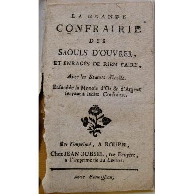 Eloge Of The Parasse : La Grande Confrairie