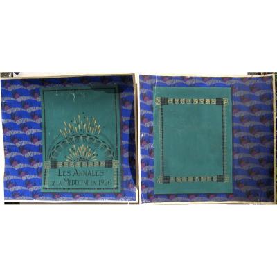 Suzanne Agron : "two Art-deco Binding Projects"