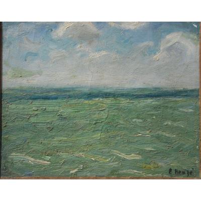 Edmond Heuze : "the Sea"
