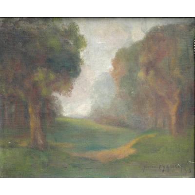 Pierre Eyquem : "symbolist Landscape"