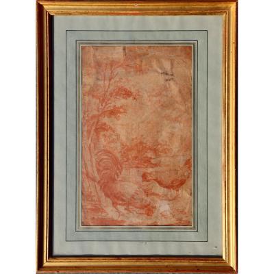 Sanguine XVIIIth : "la Basse-cour"